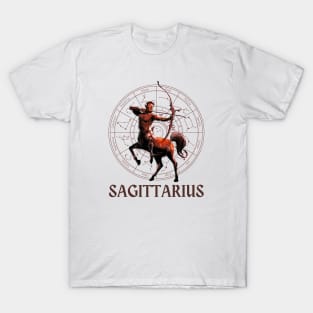 Sagittarius Zodiac Sign T-Shirt